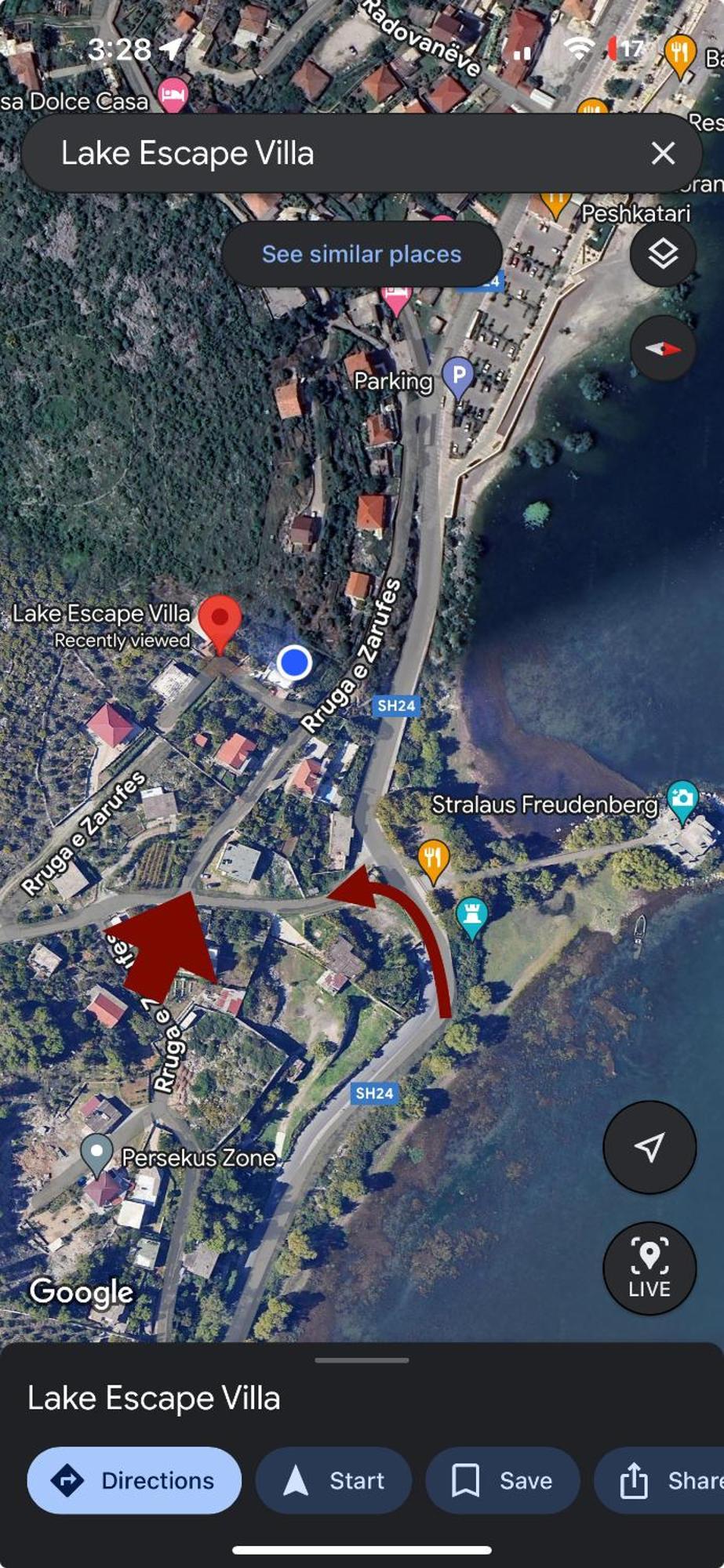 Lake Escape Villa Shiroke Shkodër 外观 照片